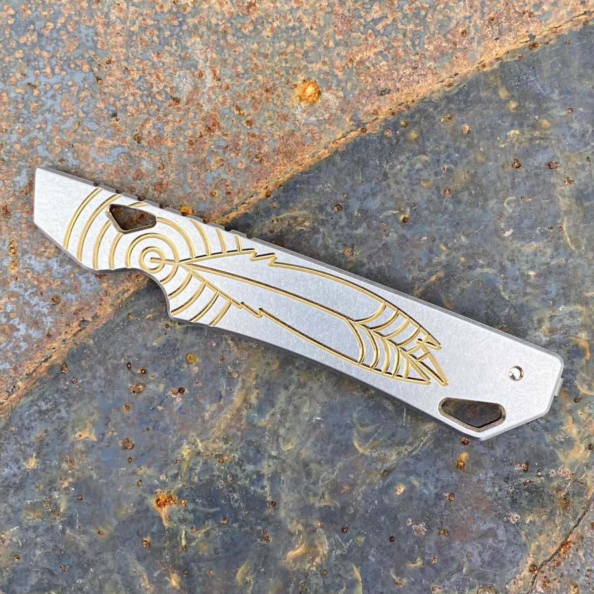 パセリ　ポリス　踏切　19ｃｍ Open Door Policy v1.0 Titanium Prybar